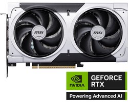 MSI NVIDIA GeForce RTX 5060 Ti 8G VENTUS 2X OC PLUS - 8GB - GDDR7 - PCIe 5.0 - 1x HDMI 2.1b - 3x DisplayPort 2.1a