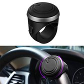 Amplificateur d'effort au volant - Pommeau de volant rotatif à 360 degrés - Accessoires de voiture - Pour une conduite plus confortable - Facile à installer - Convient pour la conduite de voitures, camions et bateaux - Zwart