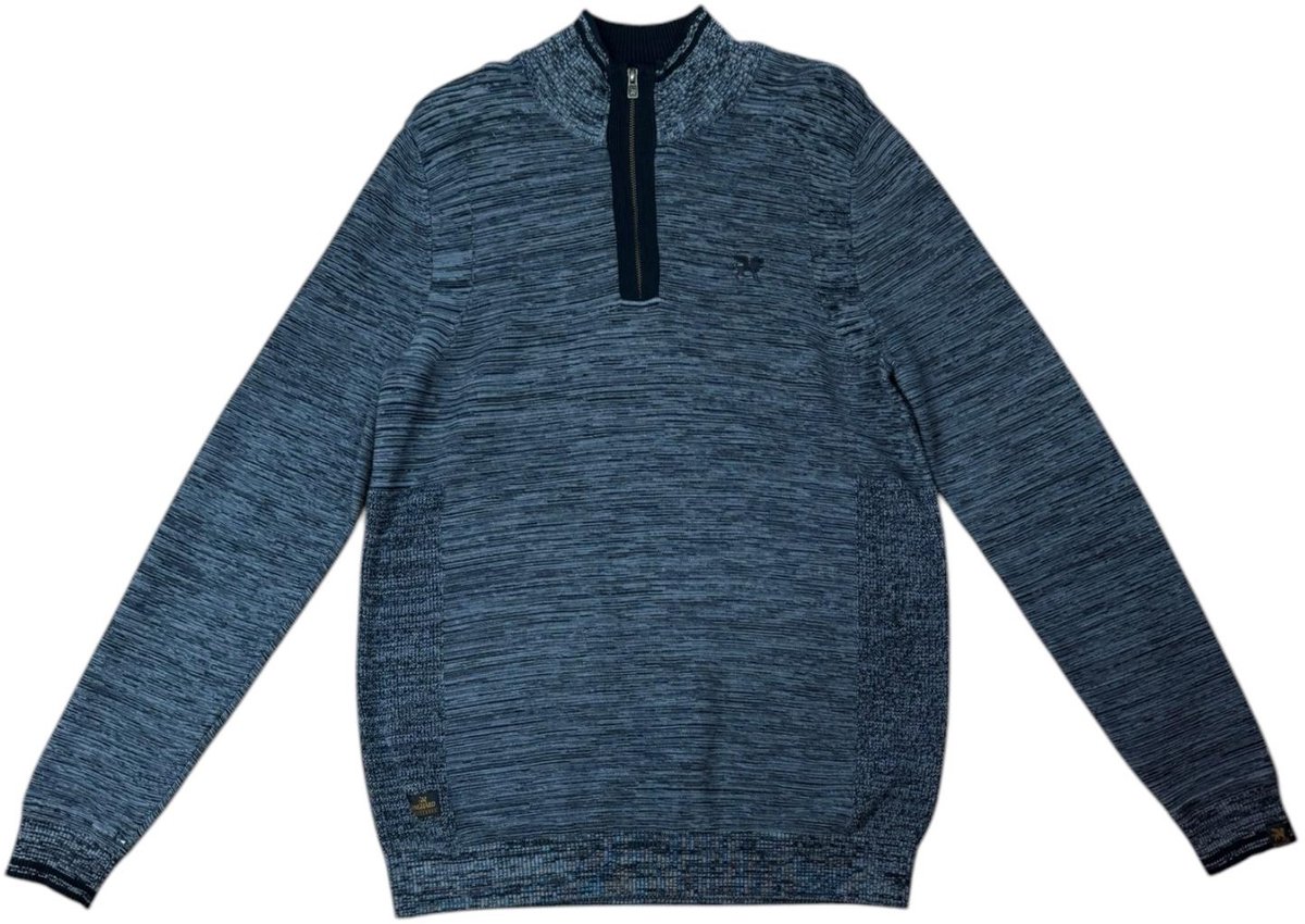 Vanguard - Trui - Mannen - Blauw/Zwart - Maat M