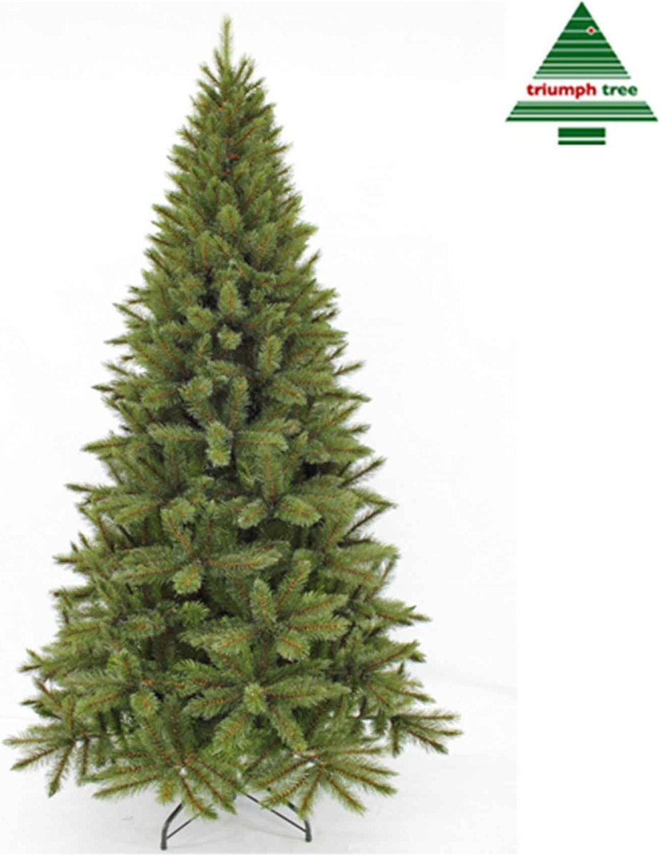 Triumph Tree - Kunstkerstboom - Forest Frosted Slim - Groen - 260cm