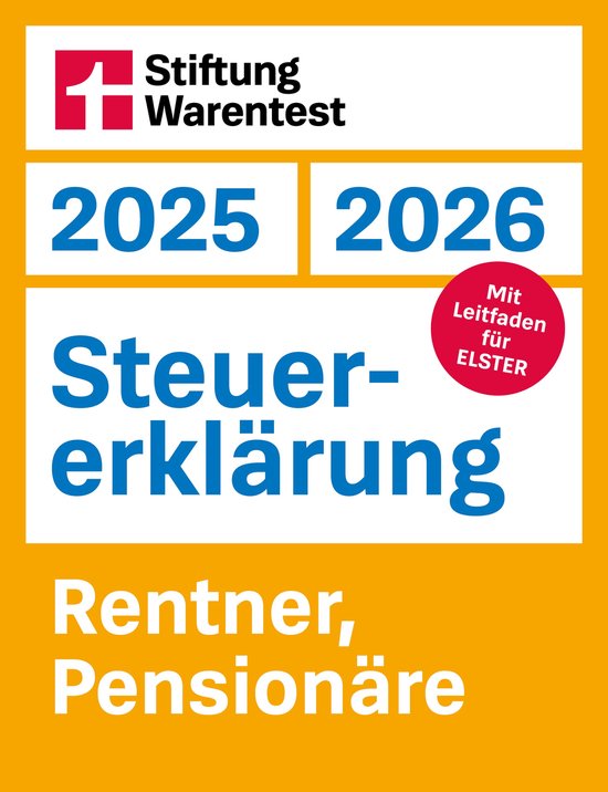 Steuererklärung 2025/2026 - Rentner, Pensionäre - Steuerra ... - cover