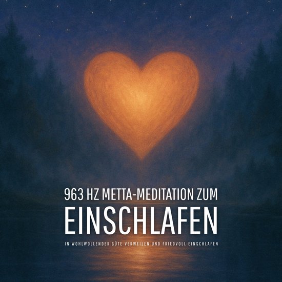 963 Hz Metta-Meditation zum Einschlafen - cover