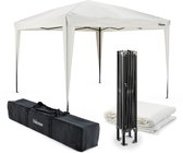 Bol.com Tristar Partytent 3x3m - PT-7801 - Easy Up - Waterdicht - inclusief Draagtas - Paviljoen - Opvouwbaar - Beige aanbieding