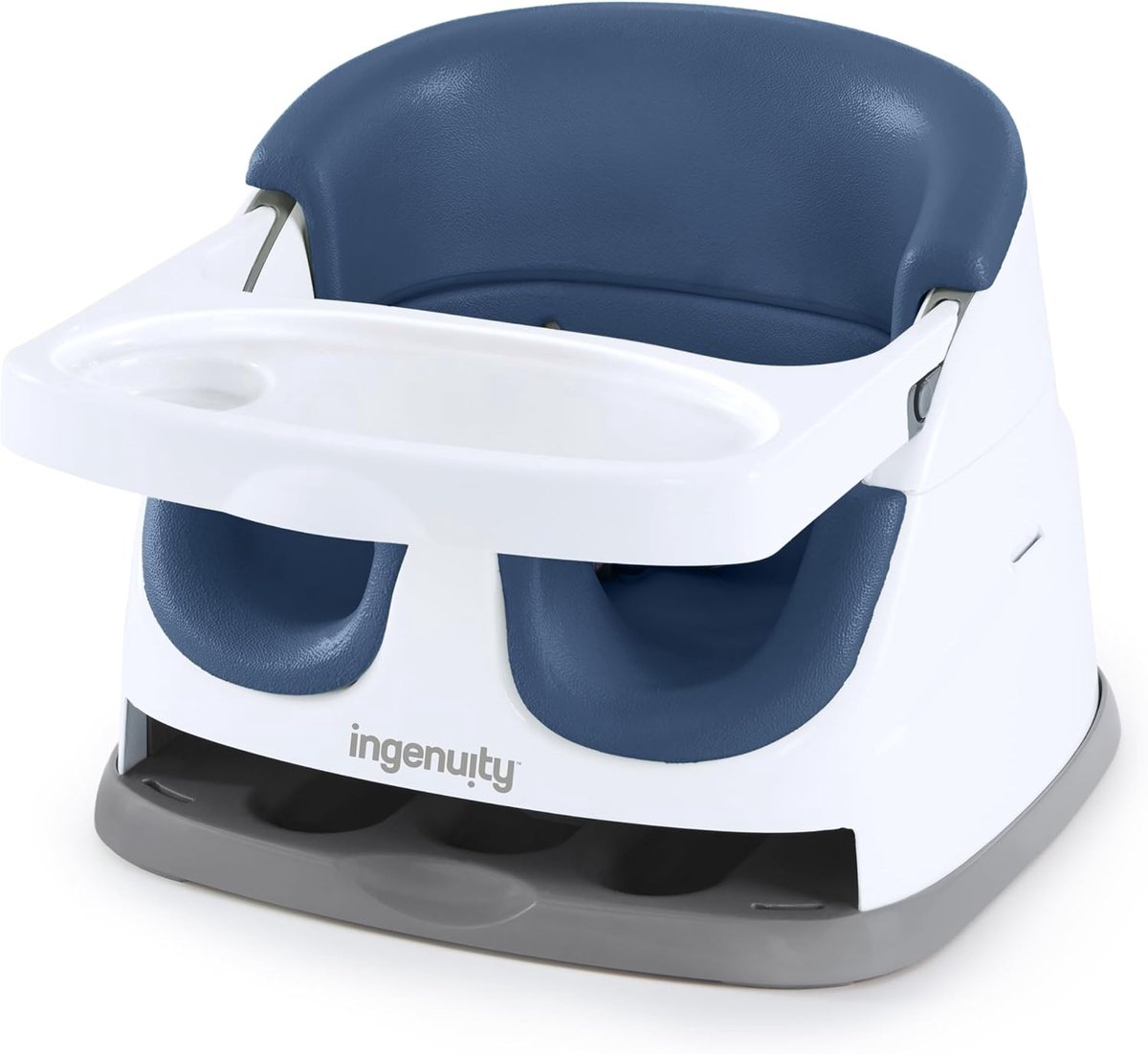 Image of 2-in-1 Zitverhoger voor Baby en Peuter met Afneembaar Dienblad - Gemakkelijk te Reinigen en Ideaal voor Onderweg