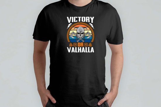 Foto: Victory or valhalla t shirt vikinglife vikingspirit vikingstyle vikingculture vikingleven vikingstijl vikingstrijder moderneviking