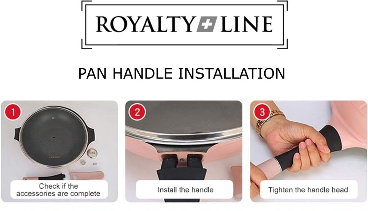 10-Delige Royalty Line Diamond Pannenset Aanbieding ⏰ | Voor