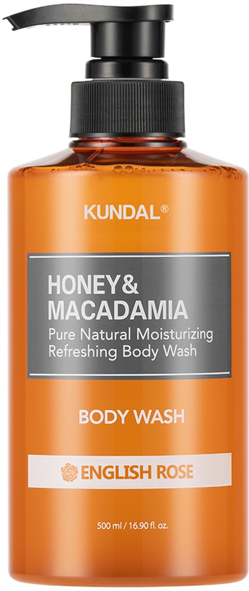 Goedkoopste Kundal Pure Natural Moisturizing Refreshing Douchegel 500ml English Rose