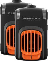Vulpes Goods® Verjager - Marterverjager - Steenmarter Verjager - Marterbestrijder - Binnen & Buiten - Automatische Frequenties & flitslichten - USB & Auto accu - Marters, Muizen & Ratten - PRO V2 - 2 stuks
