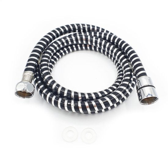 OFFO Doucheslang, 1,6 m bidet, doucheslang roestvrij staal, 14 mm