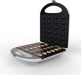 Bol.com Brock Elektrische Notenkoekjes Maker 1400W – Oreshki / Oreshnitsa Walnoot Koekjesmachine – Voor 24 Halve Schelpen – Anti... aanbieding