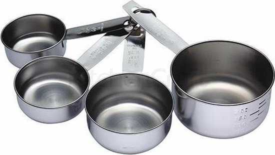 Bol Com Kitchen Craft Set Van 4 Maatbekers