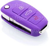 Housse de clé Audi - Violet / Housse de clé en silicone / Housse de protection pour clé de voiture