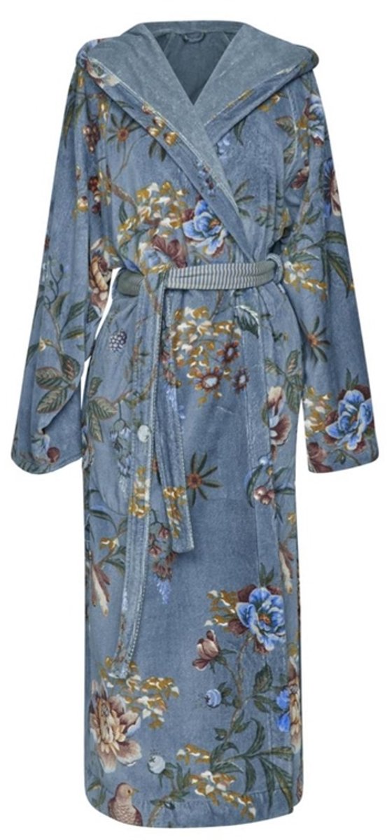 Pip Studio Badjas Pip Studio Secret Garden badjas - Blauw