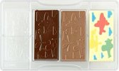 Chocolade mal repen met vliegtuigen en helikopters - Decora