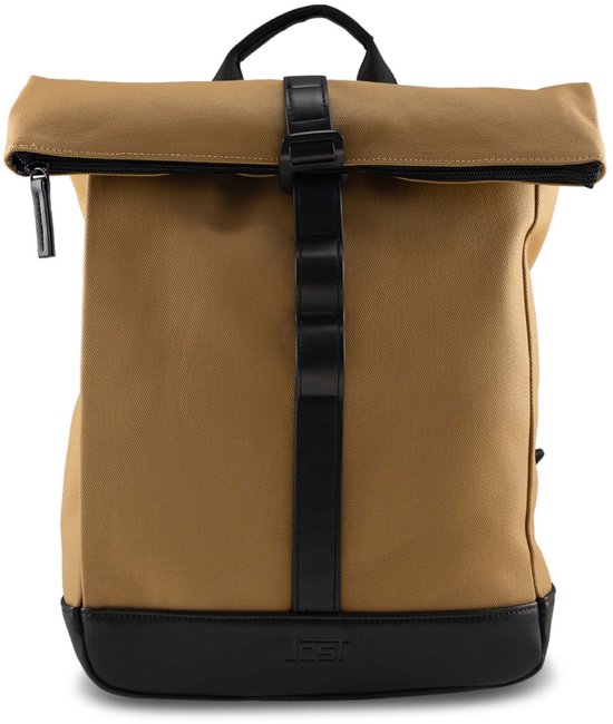 JOST Rugzak Borgholm Backpack Courier Mustard Lichtbruin