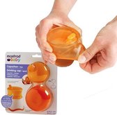 Tuitbeker capje, set van 2, oranje - Mastrad Baby