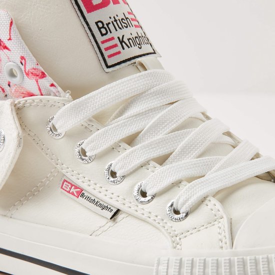 British Knights ROCO Dames sneakers hoog - Wit - maat 36 | Bestel nu!