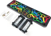 push up bord - opdruksteunen - opvouwbaar - fitness set - push up board - push up grips