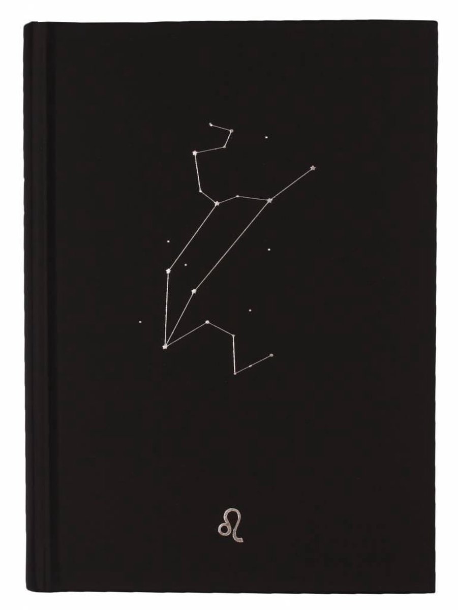 D6053-05 Dreamnotes notitieboek sterrenbeeld: leeuw 19 x 13,5 cm