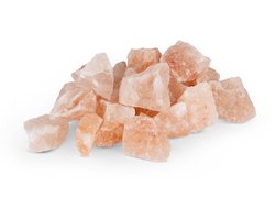 Beauty&Care® - Zoutsteen brokstukken - 1 kg - helpt bij ademhalings- en huidproblemen - zuiveren de lucht - zorgt voor een ontspannen sfeer - geschikt voor gebruik in kruidenschaal - Verzorging en Accessoires