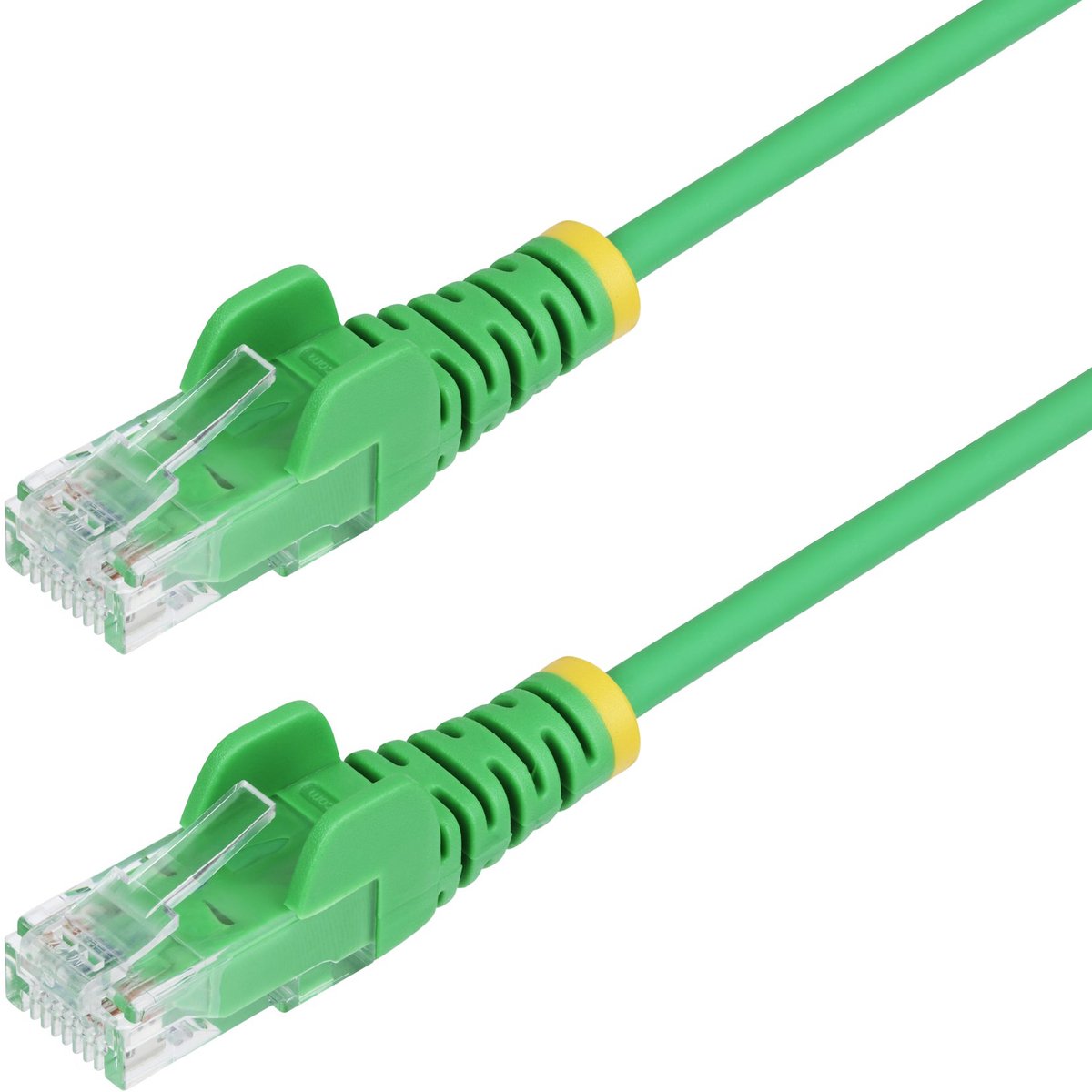 StarTech.com 5m Dunne CAT6 Ethernet Kabel, Groen, Snagless, 100W PoE, UTP, LSZH, 28AWG Pure Koperdraad, Slim RJ45 Netwerk Patchkabel met Trekontlasting, Fluke Getest