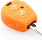 Skoda Key Cover - Orange / Silicone Key Cover / Housse de protection clé de voiture