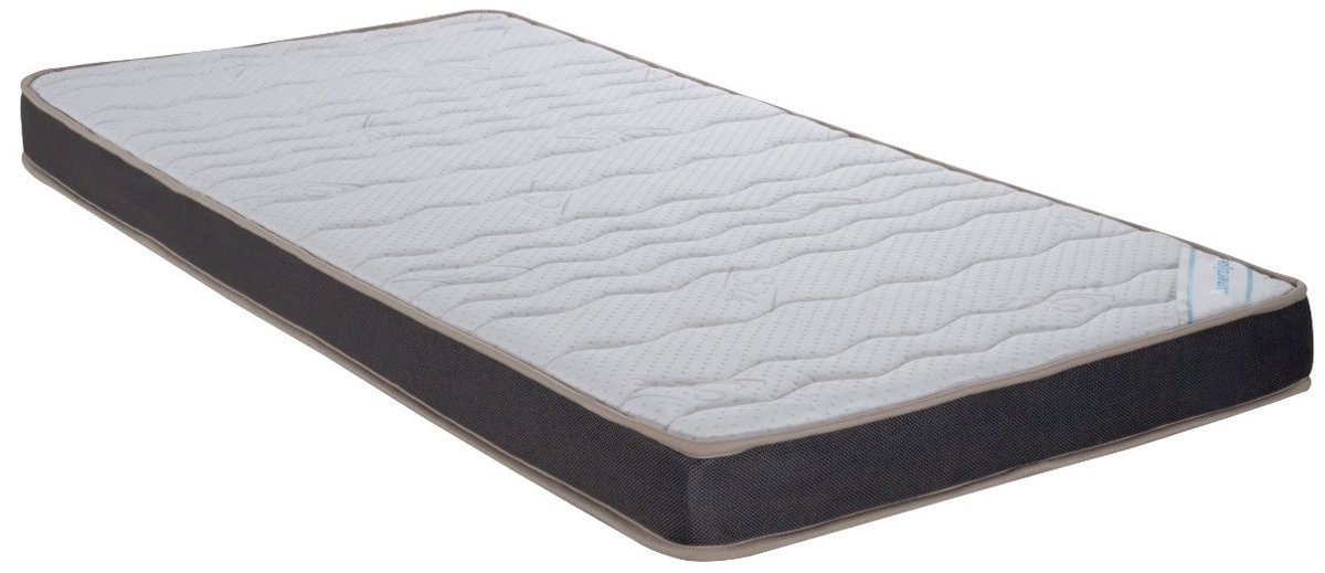 MatrasDirect Zomer/winterzijde topdekmatras - 80x200 - 14 cm dik - Anti-Allergie Wit