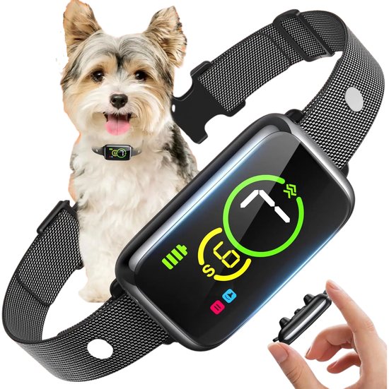 Nextora - Anti Blafband - Blafband Voor Honden - Anti Blaf Apparaat - Diervriendelijk - Oplaadbaar - Voor Alle Honden - 7 Standen