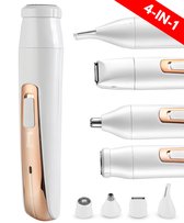 Bol.com Boncy® Ladyshave 4 in 1 Haar Trimmer - Ladyshaves voor Vrouwen Oplaadbaar - Ontharingsapparaat Vrouw - Scheerapparaat Ge... aanbieding