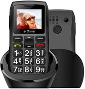 Artfone C1+4G - Senioren Telefoon - GSM - Senioren Mobiele Telefoon - Volledig Nederlands - SOS-Knop