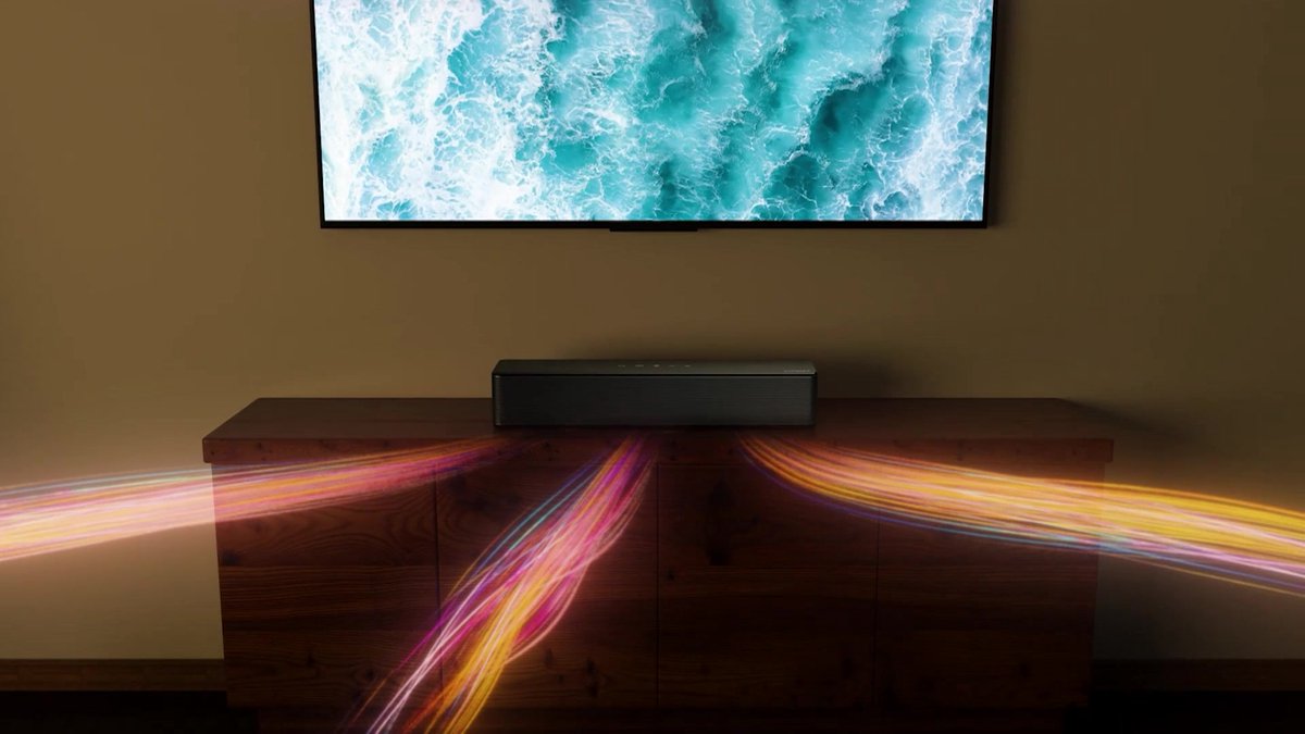 ULTIMEA 7.1 Surround Sound System für TV mit Dolby Atmos, App Steuerung, 4 kabelgebundene