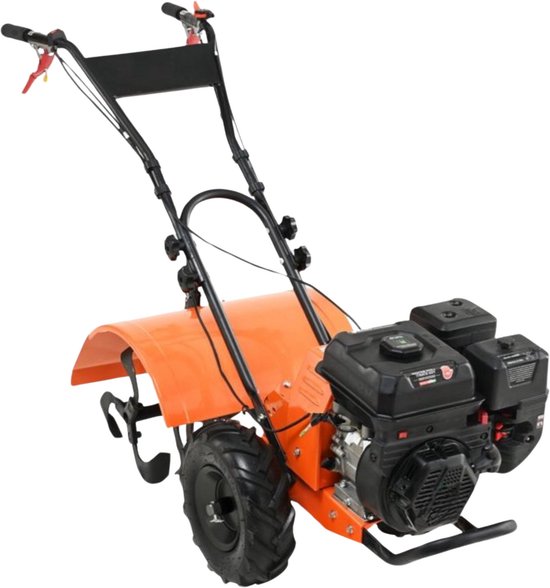 Verticuteermachines - Tuinfrees Cultivator - Benzine - Gazonbeluchter - Verticuteren machinen - 4 Takt - Verticuteerder - Oranje/Zwart