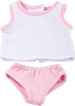 Götz Basic Boutique, ondergoed "Classic pink", babypoppen 42-46 cm (Inhoud: 2-delig)