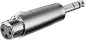 Electrovision XLR (v) - 6,35mm Jack stereo (m) adapter