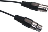 FXLAB 3-pins XLR (m) - 3-pins XLR (v) DMX kabel - 6 meter