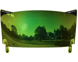 Reyrr Vision Visor VIZU Color Emerald Gold American Football Visors | Helmets Accessoire
