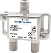Hirschmann multitap TFC1211 met 1 uitgang - 12 dB / 5-1218 MHz