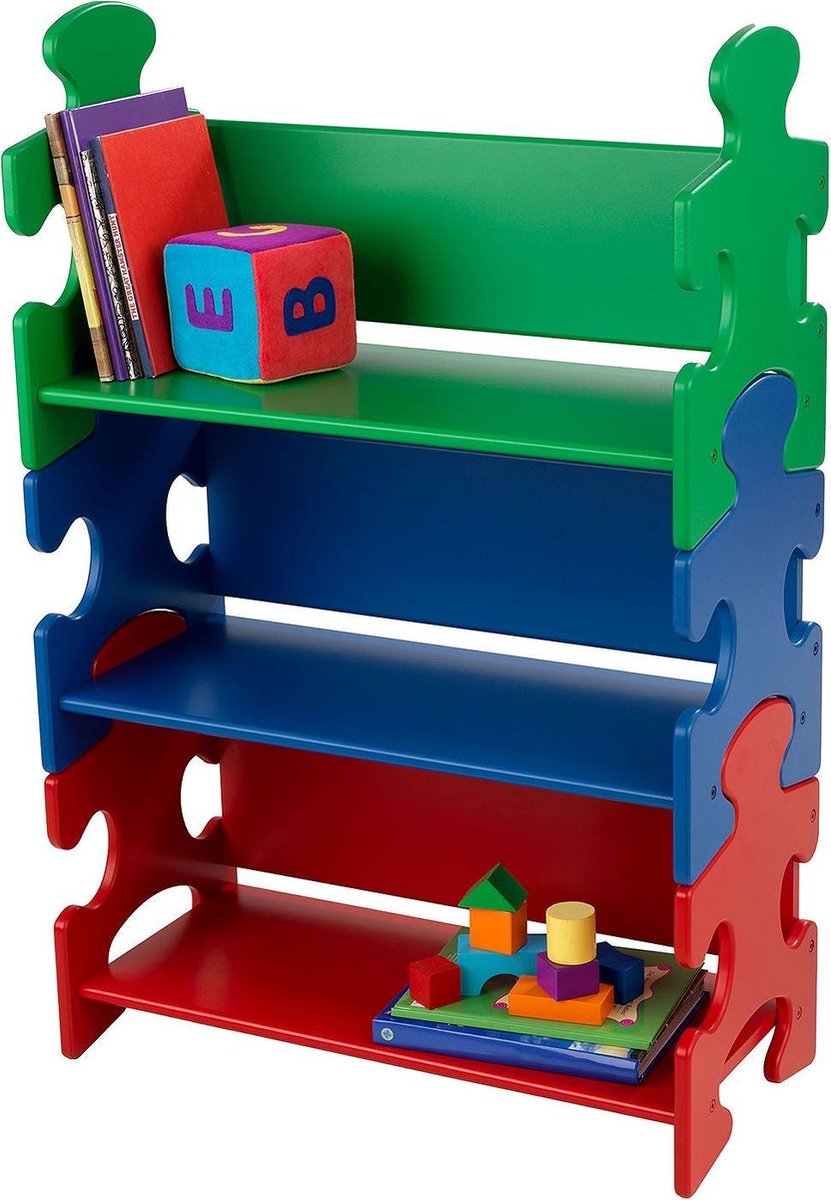 KidKraft Kinderkast puzzel - primaire kleuren