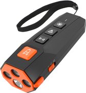 Appareil anti-aboiement à ultrasons - Appareil anti-aboiement 4 en 1 - Sans choc - Pour petits et grands Chiens - Collier anti-aboiement Alternatief - Lampe de poche LED - Lampe de poche - USB - Rechargeable - Portable