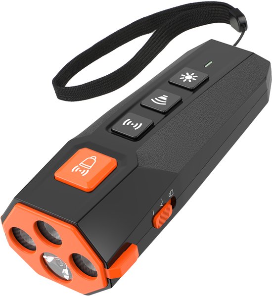 Ultrasone Anti Blaf Apparaat – 4 in 1 Anti Blaf Apparaat - Zonder Schok - voor alle Honden - Anti Blafband Alternatief - Diervriendelijk - USB Oplaadbaar - Draagbaar
