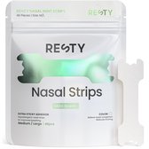 Resty® Mintgeur Neusstrips – 48 stuks - Anti Snurk Neuspleisters - Neusspreider - Zweetbestendig - Hypoallergeen - Maat: M/L
