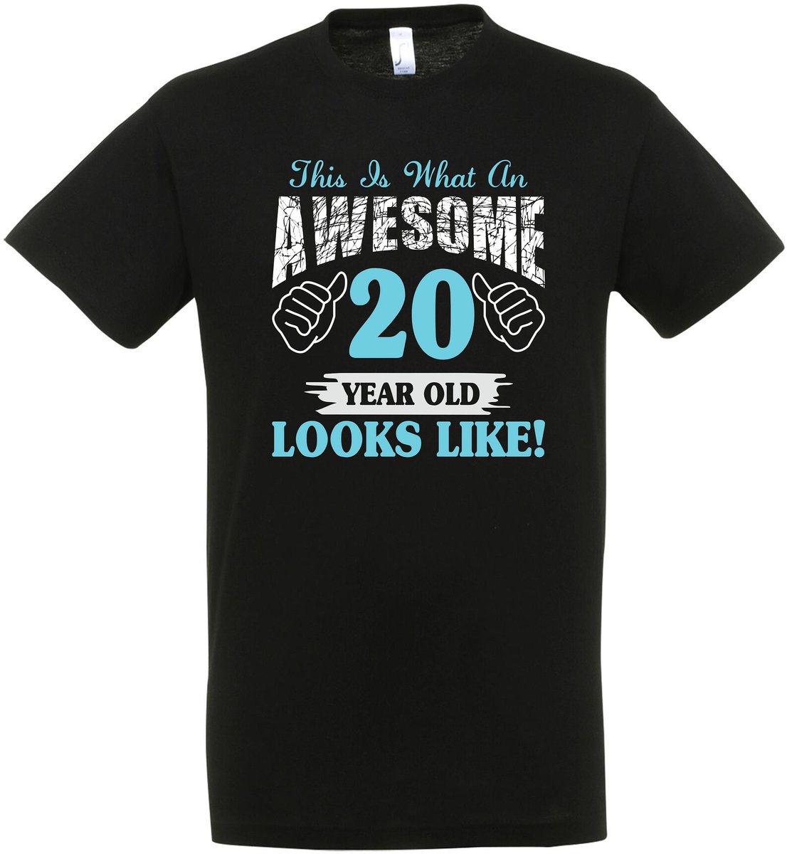 Awesome 20 Year Old T-shirt - Cadeau - 20e Verjaardag - Feest - 20 jaar cadeau’s - Verjaardag - Gift - 20 Jaar T-shirt - Verjaardag cadeau - Cadeau - 20+ - Maat S