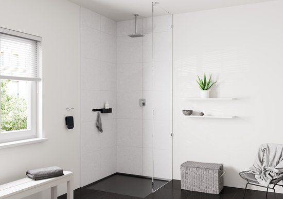 Hansgrohe Vernis Blend plafondbevestiging 10 cm chroom