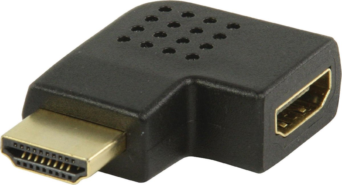 HDMI adapter - 90° haaks naar links - versie 1.4 (4K 30Hz)