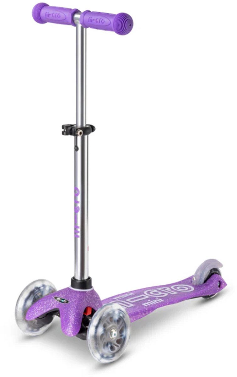 Micro Mini Micro | step / scooter in de kleur paars voor kinderen van 2 tot 6 jaar | max 50 kg