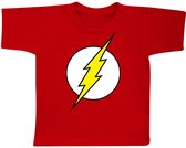 DC Comics Flash logo DC Comics Jongens T-shirt Maat 9/11 jaar