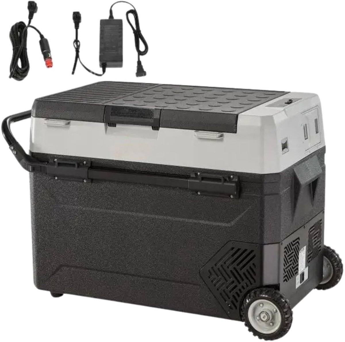 Koelbox - Elektrische Koelbox 12 en 230 Volt - Koeltas Auto - Zwart