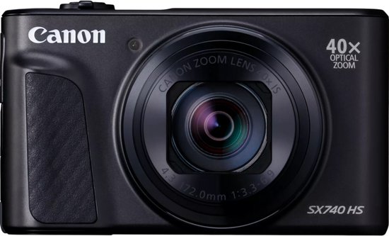Canon PowerShot SX740HS Lite Travel Kit Zwart