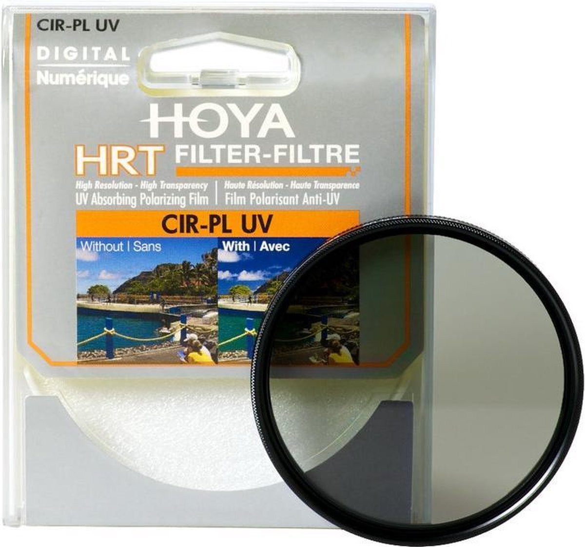 Hoya HRT Polarisatiefilter en UV-Coating 52mm