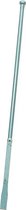 Stootijzer vierkant blauw 1400 x 28mm